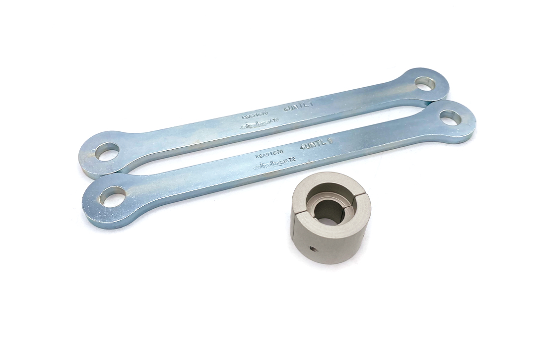 alpha Technik Tieferlegungssatz 30mm für Kawasaki Z750S; Typ ZR750J; Modelljahr 2005-