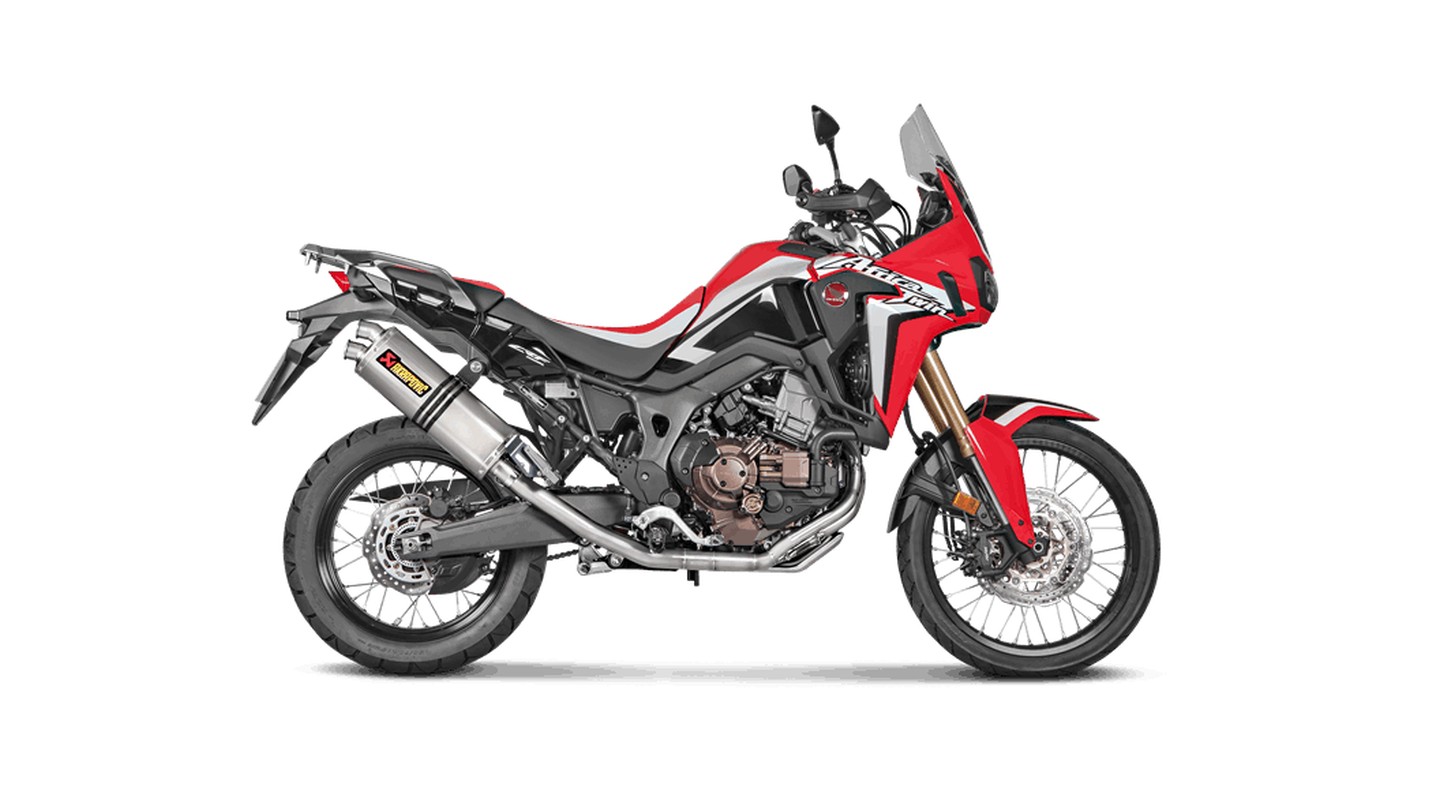 Akrapovic Optional Header (SS) Auspuffanlage für Honda CRF1000L Africa Twin Modelljahr 2016-2017
