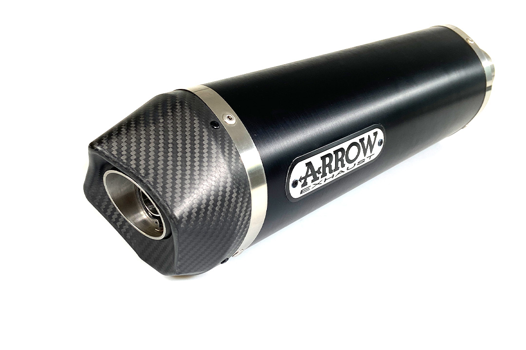 ARROW Auspuff RACE TECH für Kymco AK550 2017- aus Aluminium, schwarz