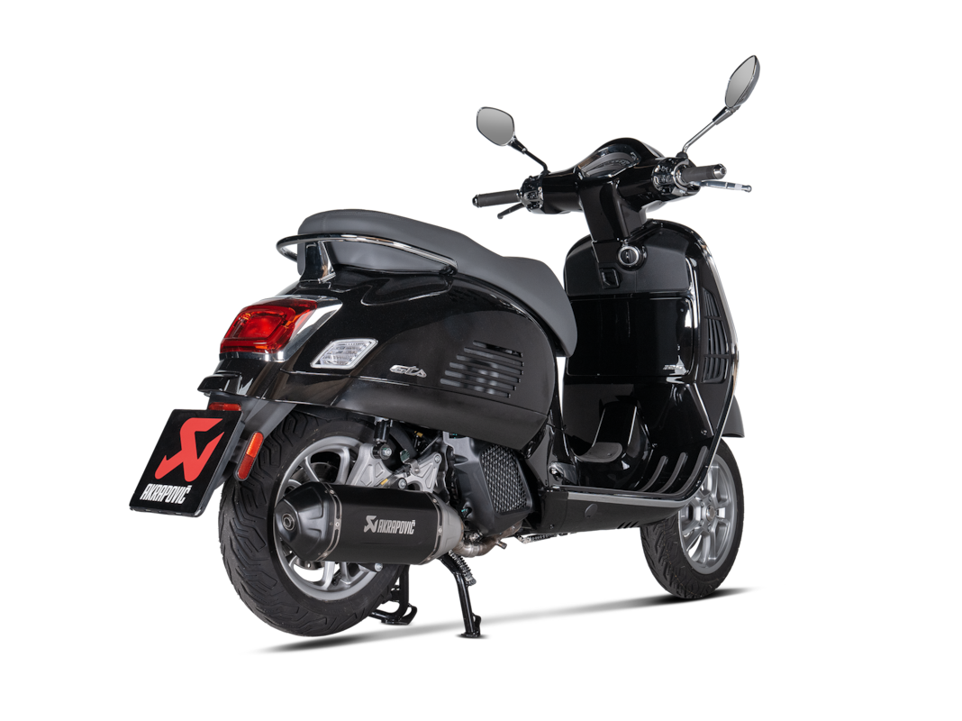 Akrapovic Slip-On Line (SS) Auspuff für Vespa GTS 125, Super, Supersport, Supertech, Modelljahr 2025- (Euro 5+)