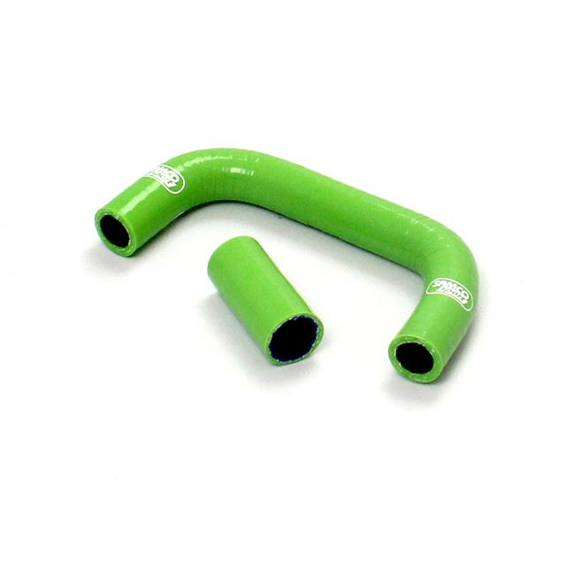 SAMCO SPORT Silicon Ölentlüftungsschlauch Kit grün für Kawasaki ZX6R Modelljahr 2009-2024