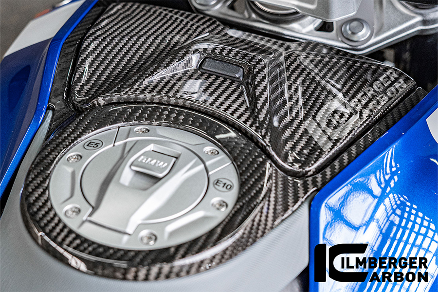 Ilmberger Carbon Obere Tankabdeckung Satz, glänzend, BMW R1300GS 2023-