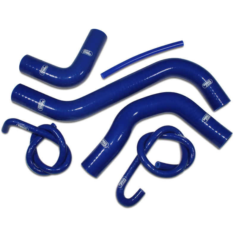 SAMCO SPORT Siliconschlauch Kit 6-teilig blau für Kawasaki Z900 Performance Z900RS Cafe Performance Modelljahr 2017-2024