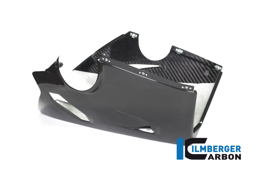 Ilmberger Carbon Verkleidungsunterteil Racing, glänzend, Ducati Panigale V4, V4S, V4R 2019-