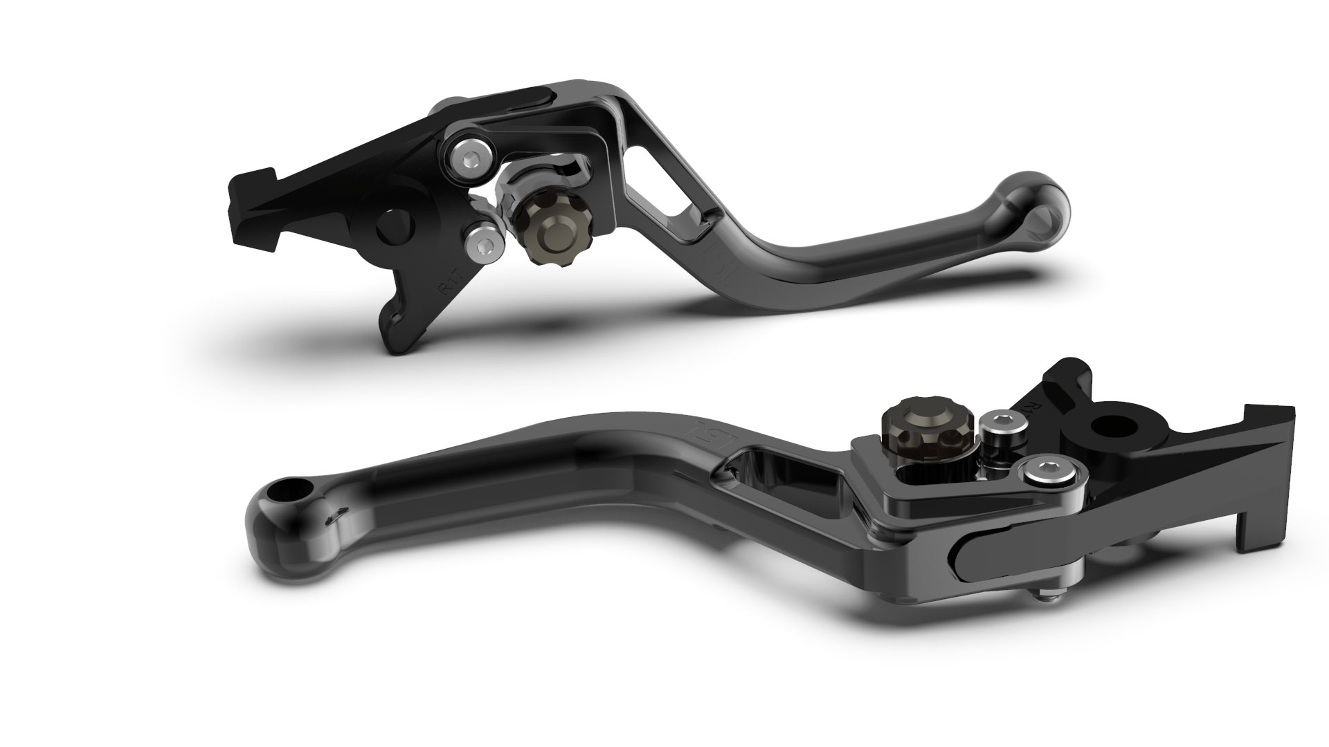 LSL Bremshebel BOW R82, kurz, schwarz/anthrazit