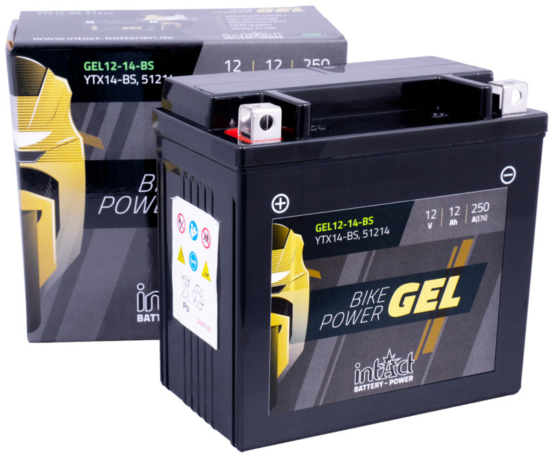 Intact GEL Batterie  YTX14-BS / 51214