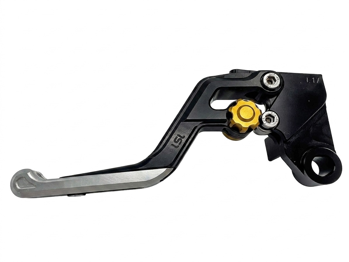LSL ERGONIA Kupplungshebel L46R Schwarz/Gold/Silber