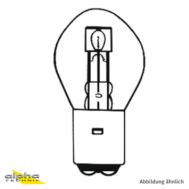 LAMPE 12V 25/25W BA20D B35X70 C-6/S-2 S1