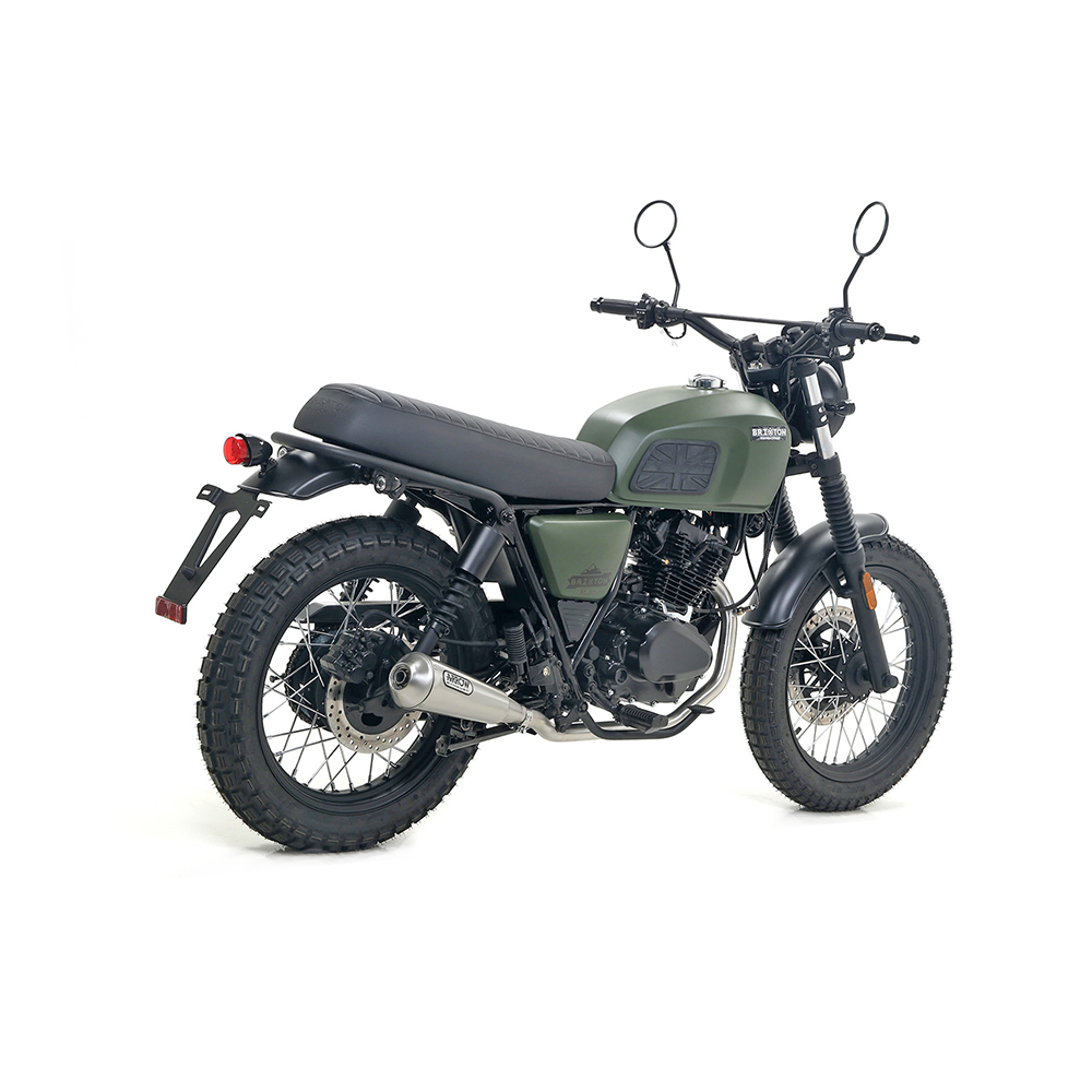 ARROW Auspuff PRO-RACE Edelstahl für Brixton BX125X / Felsberg 125X Modelljahr 2019-2020 