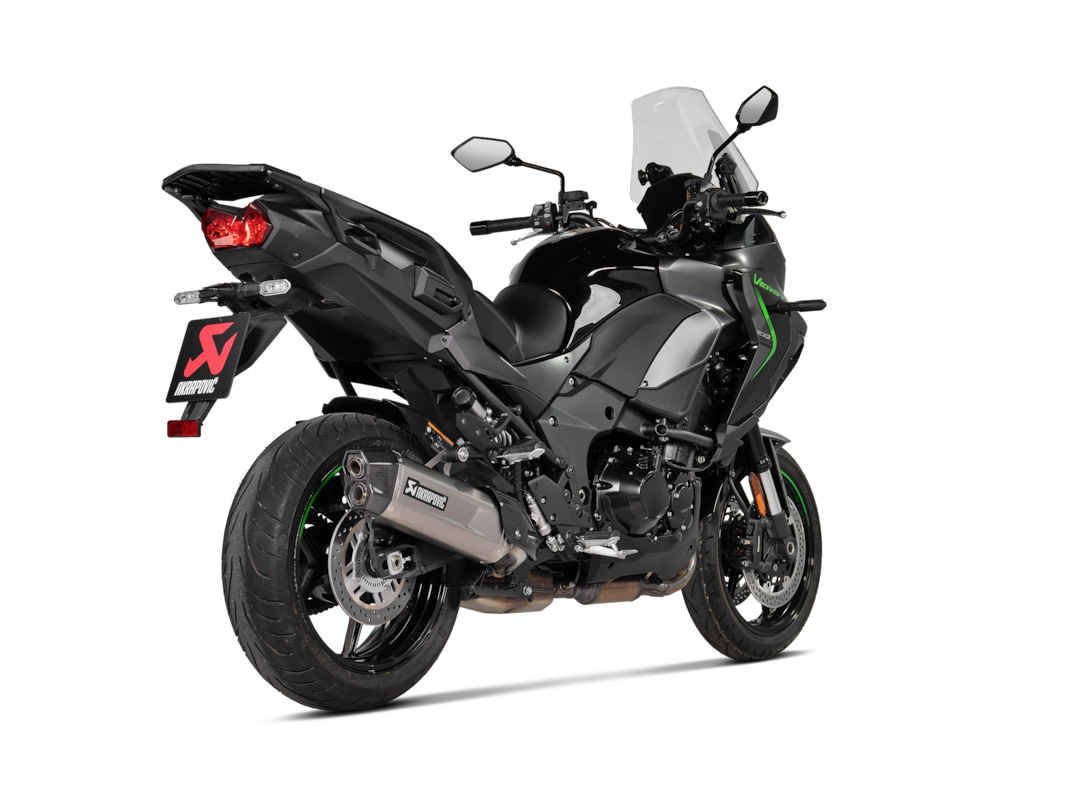Akrapovic Slip-On Line (Titanium) Auspuff für Kawasaki Versys 1100, 2025-