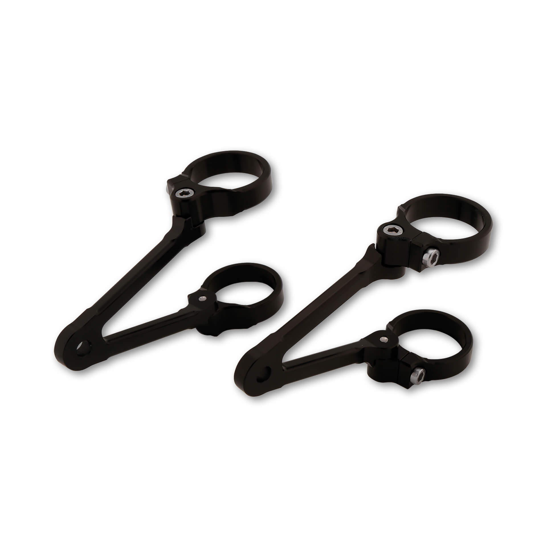 LSL Lampenhalter, drehbar, lang, Ø 35 mm mit 82mm Streben mit Blinkeraufnahme