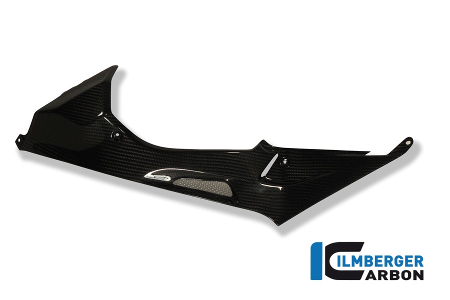 Ilmberger Carbon Seitendeckel links am Tank, Carbon