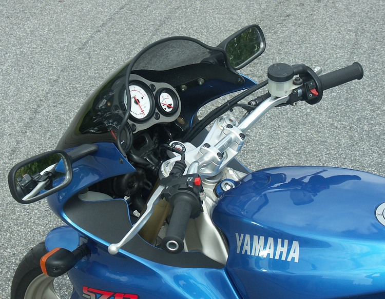LSL Superbike-Kit mit Teilegutachten für  Yamaha SZR660, Typ 4SU,  1996-1997, silber, (Typ A)