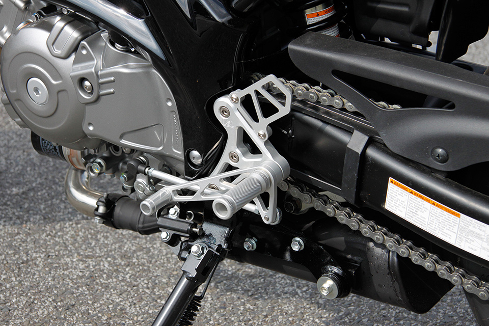 LSL Rastenanlage für Suzuki SFV650 GLADIUS, 2009-2013 ohne ABS, schwarz