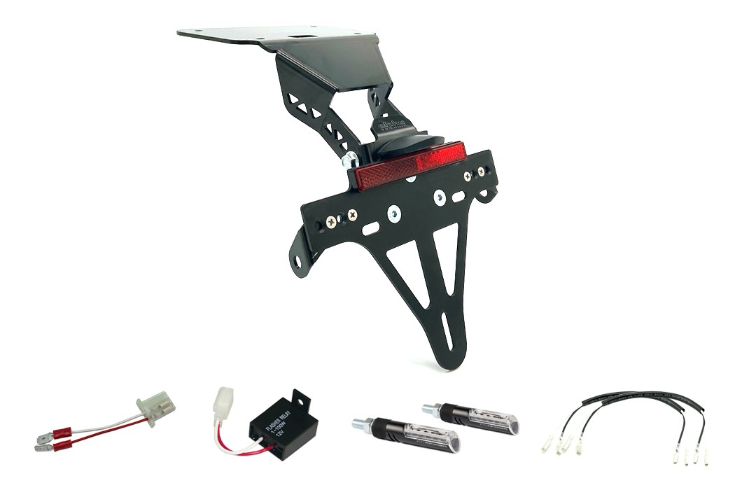 Kennzeichenhalter-Blinker-Kit IDEA für YZF-R3 / MT03 Modelljahr 2016-2019 (Hinten)