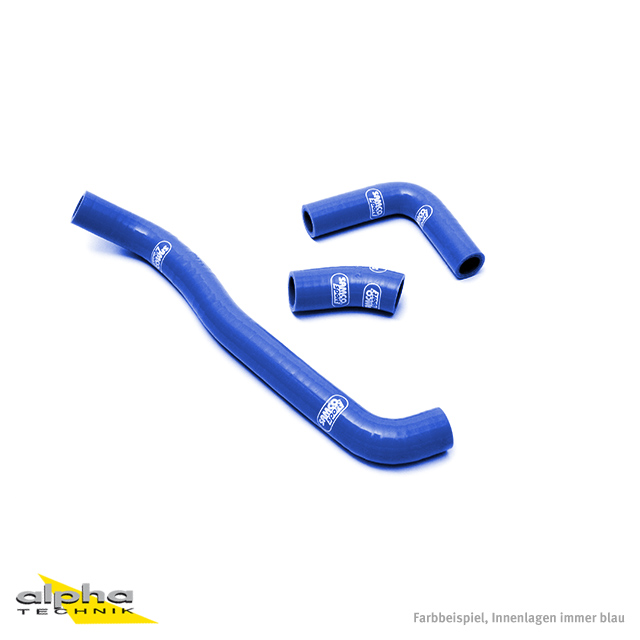 SAMCO SPORT Siliconschlauch Kit blau für Suzuki DRZ400SM DRZ400S Modelljahr 2000-2016