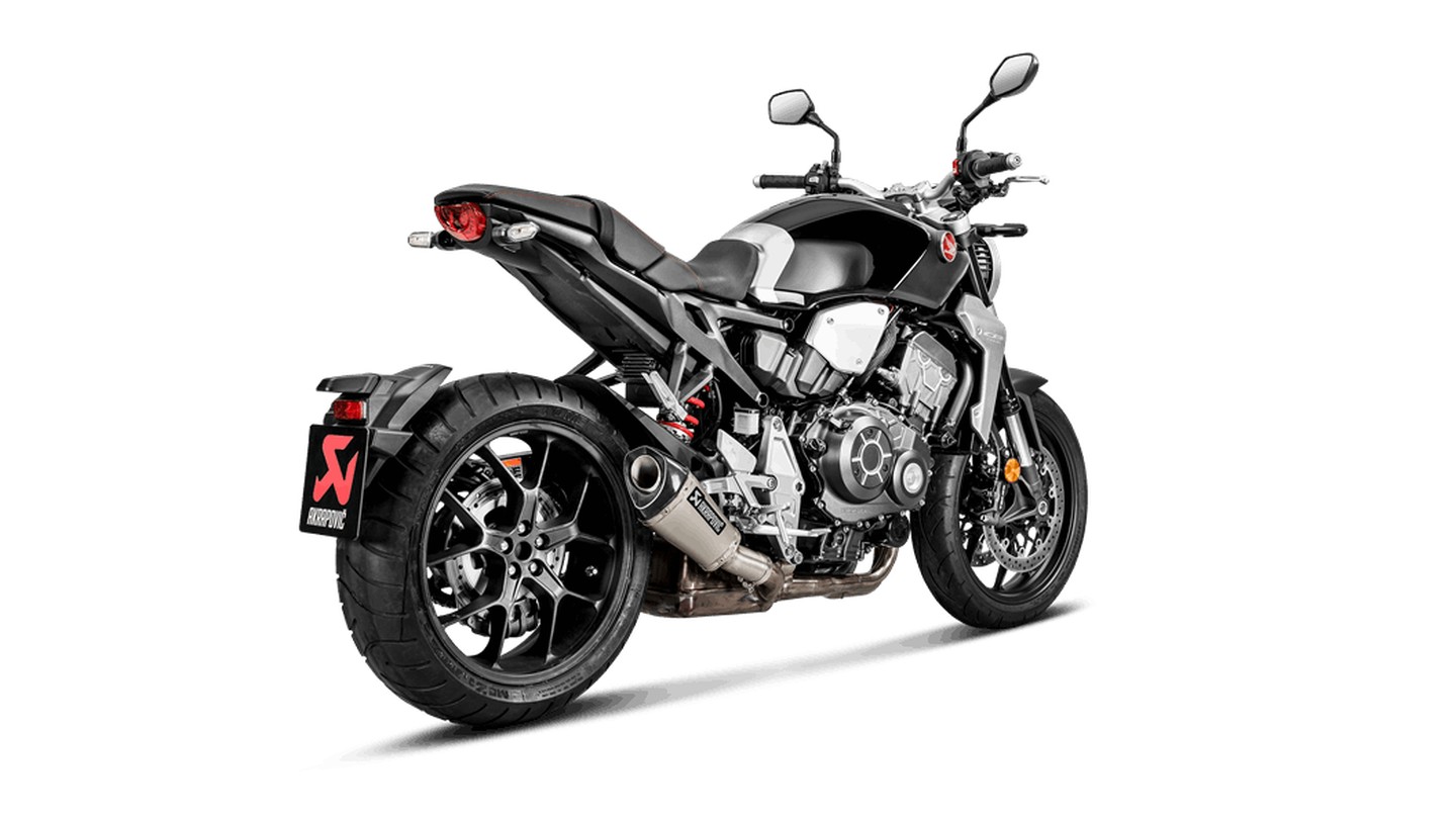 Akrapovic Slip-On Line (Titan)  für Honda CB1000R SC80 2018-