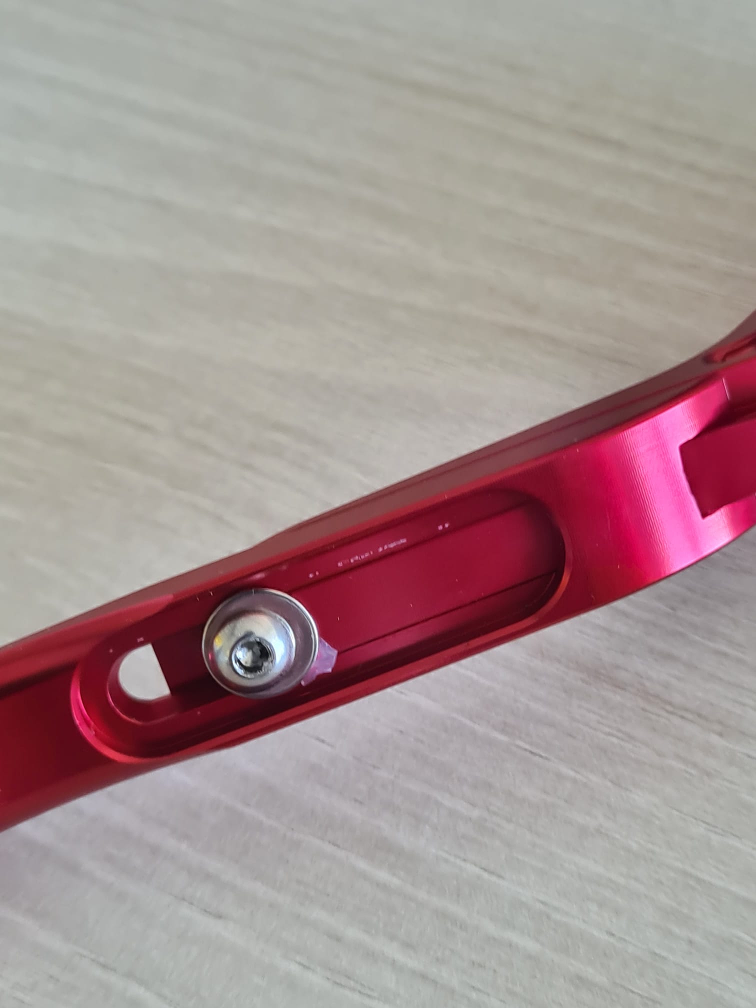 Hebel Set EVO rot, für BMW S 1000 RR ab Modelljahr 2019