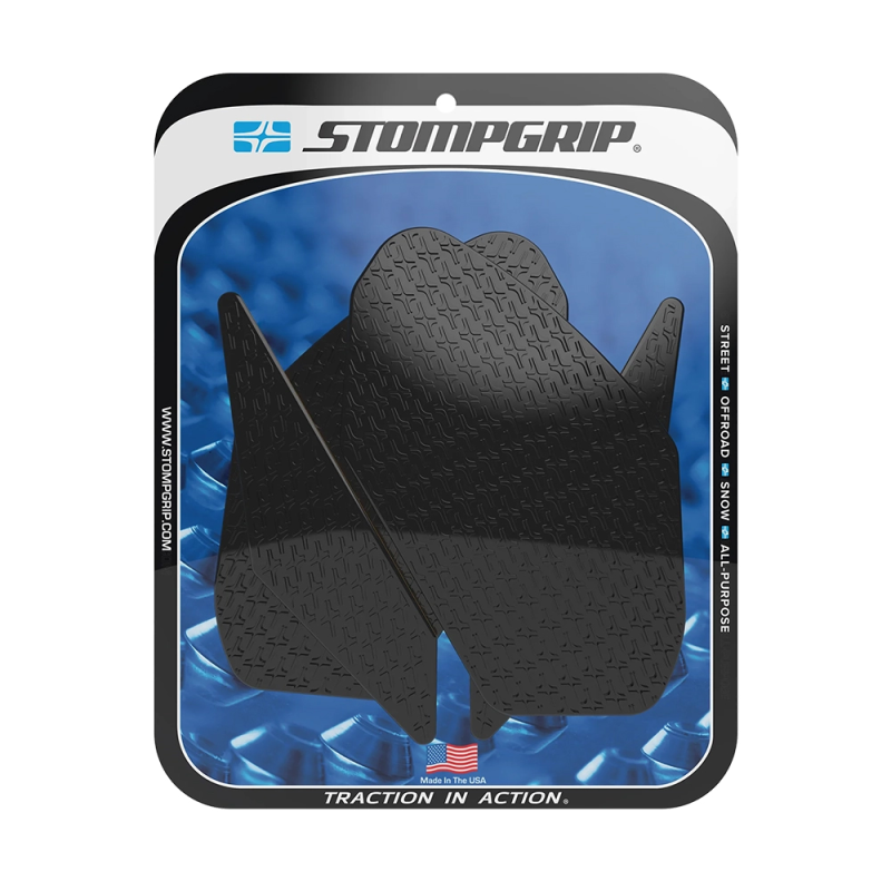 Stompgrip Tank Pad schwarz, Icon, für Kawasaki Ninja 500, Z 500, 2024-2026