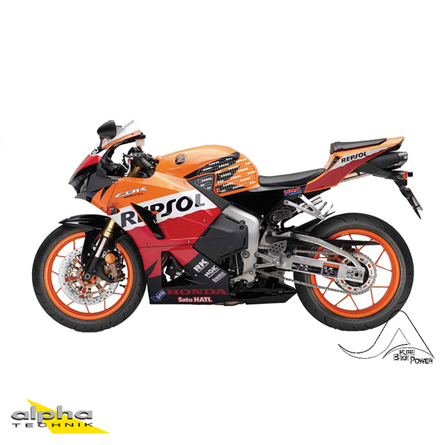 Stompgrip klar, Volcano, für Honda CBR600RR, 2013-2023