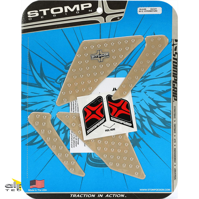 Stompgrip klar, Volcano, für Ducati Hypermotard 1100, 2007-2012
