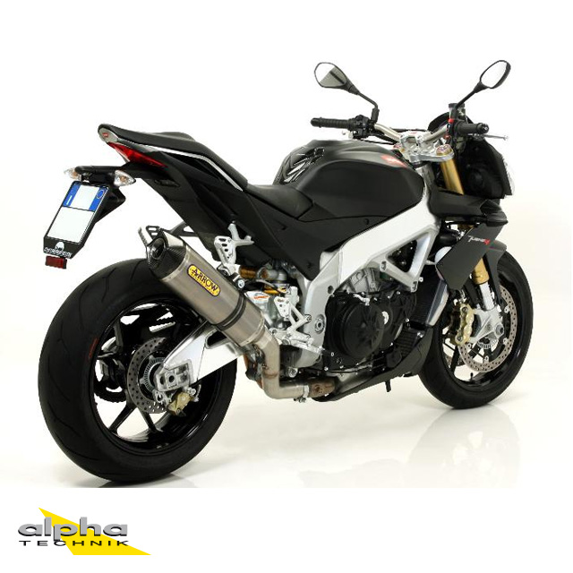 ARROW Auspuff RACE TECH für Aprilia RSV4 / V4R / RSV4RF / Tuono V4 aus Titan