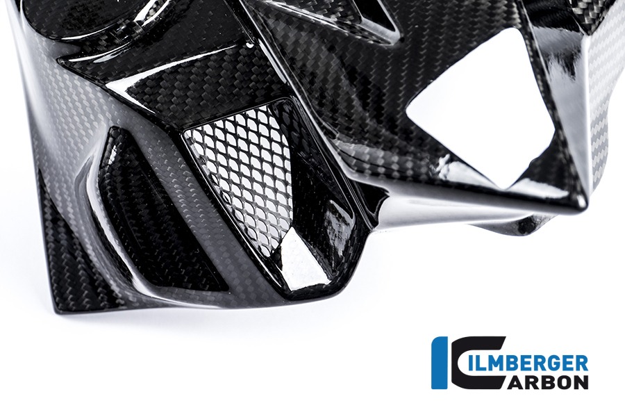 Ilmberger Carbon Wasserkühlerabdeckung links, Carbon