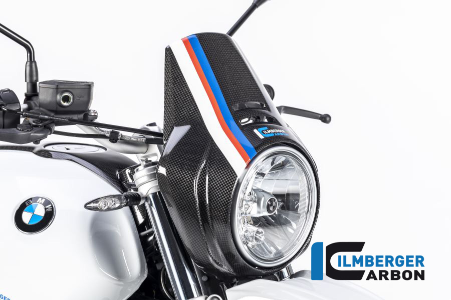 Ilmberger Carbon Scheinwerferverkleidung, glänzend, BMW R nineT Urban GS 2016-