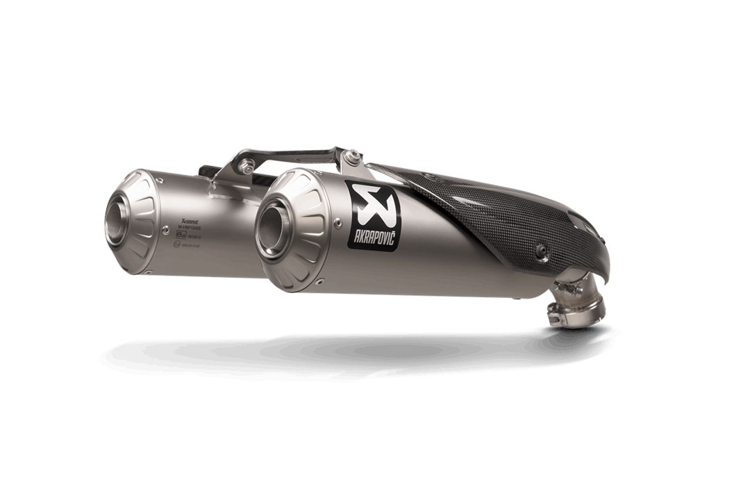 Akrapovic Slip-On Line (Titanium) für Ducati Scrambler 1100 ab Modelljahr 2021-