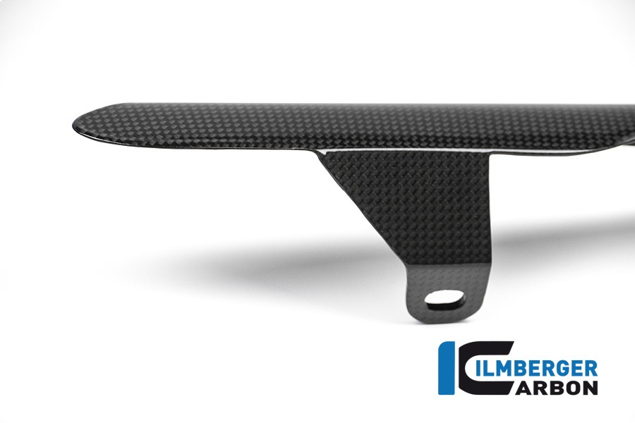 Ilmberger Carbon Kettenschutz hinten, Carbon glanz