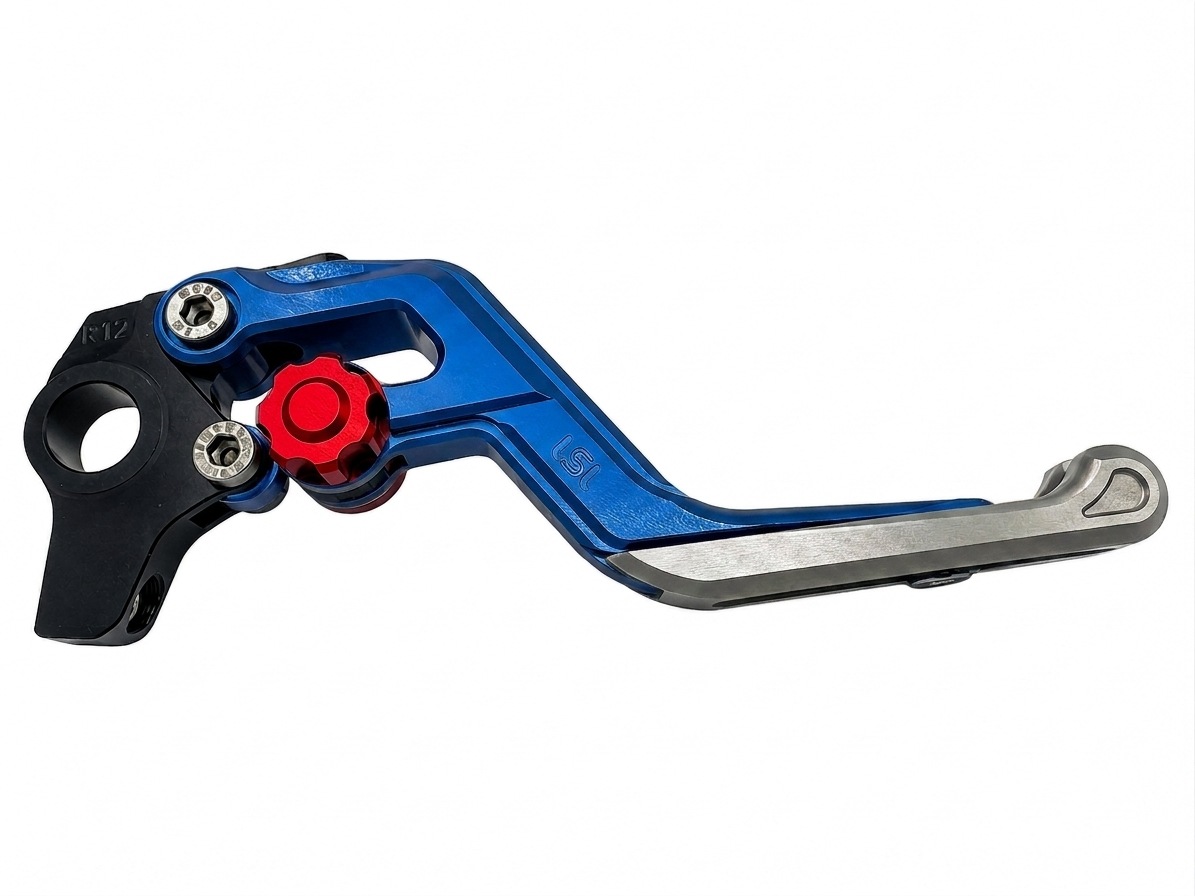 LSL ERGONIA Bremshebel R34R Blau/Rot/Silber