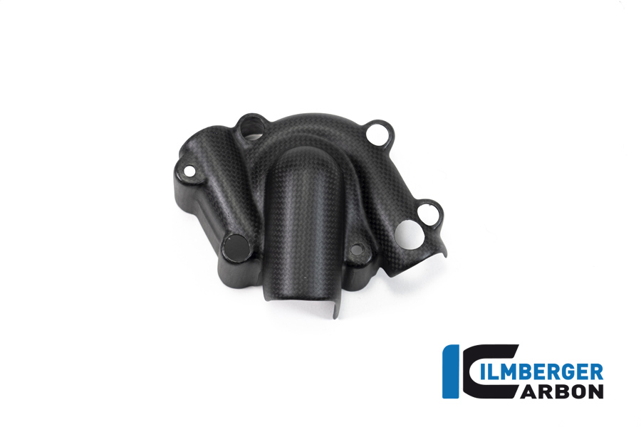 Ilmberger Carbon Wasserpumpendeckelabdeckung, matt, Ducati Monster 1200, 1200S 2017-