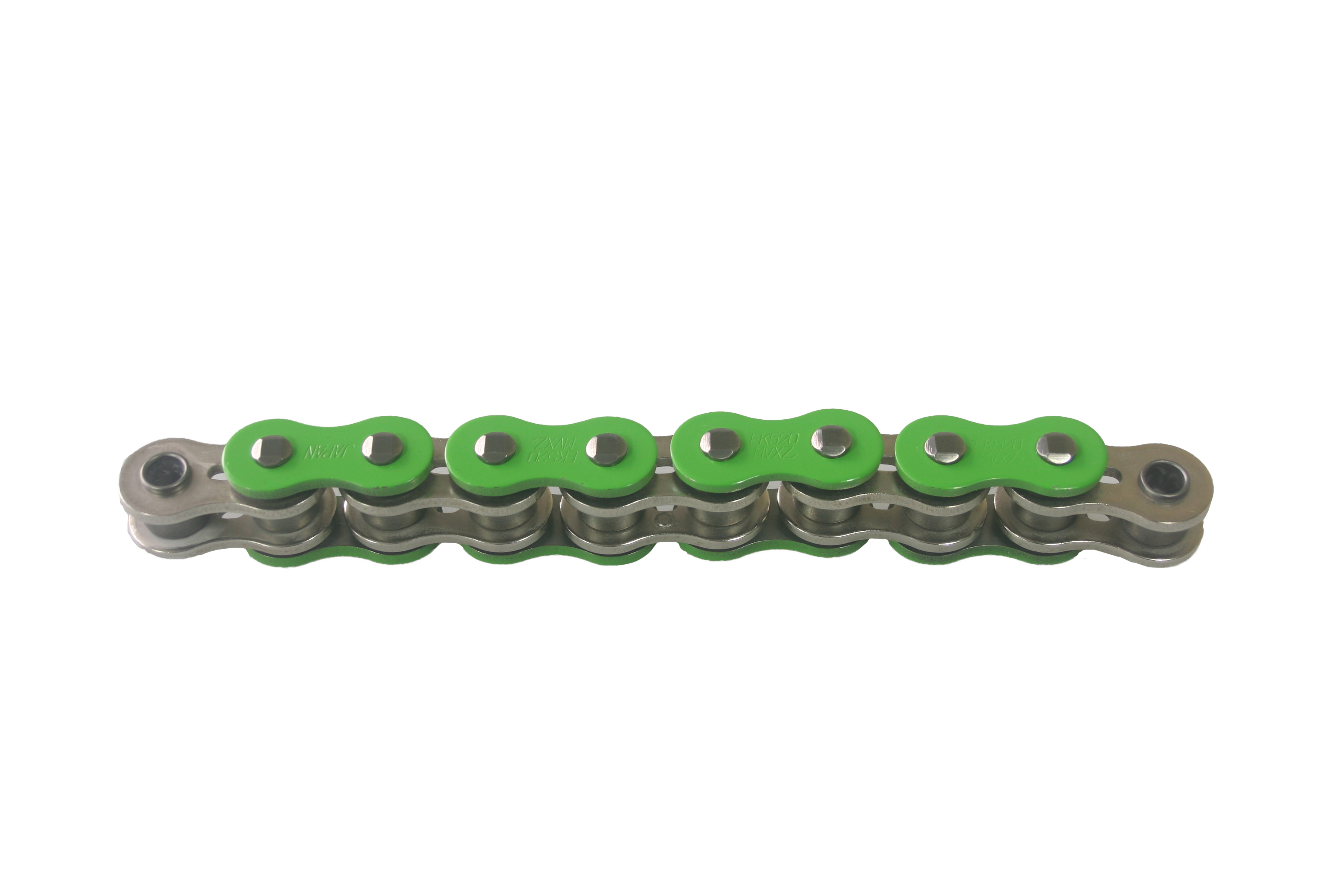 Kette ENUMA MVXZ-2 525, ideale OEM-Ersatzkette - 130 Glieder - Farbe Grün