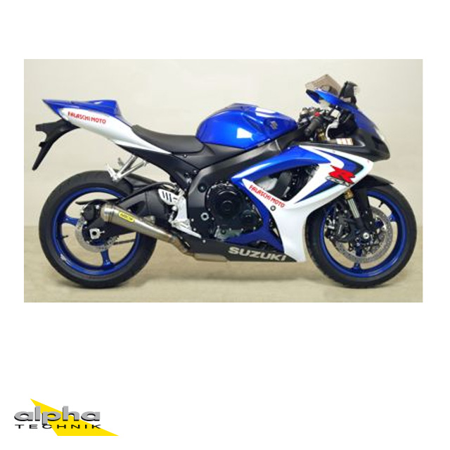 ARROW Auspuff PRO-RACING für Suzuki GSX-R 600 / 750 Modelljahr 2006-2007, Titan