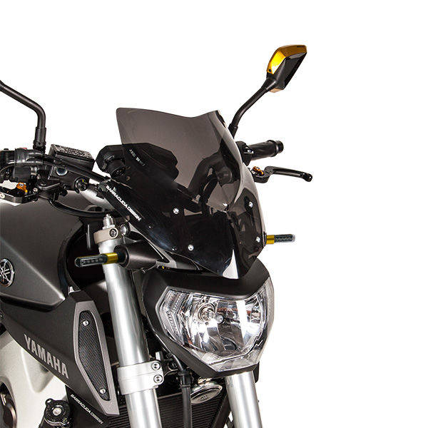Barracuda Windschild Aerosport Plexiglas für Yamaha MT-09 2014 - 2016