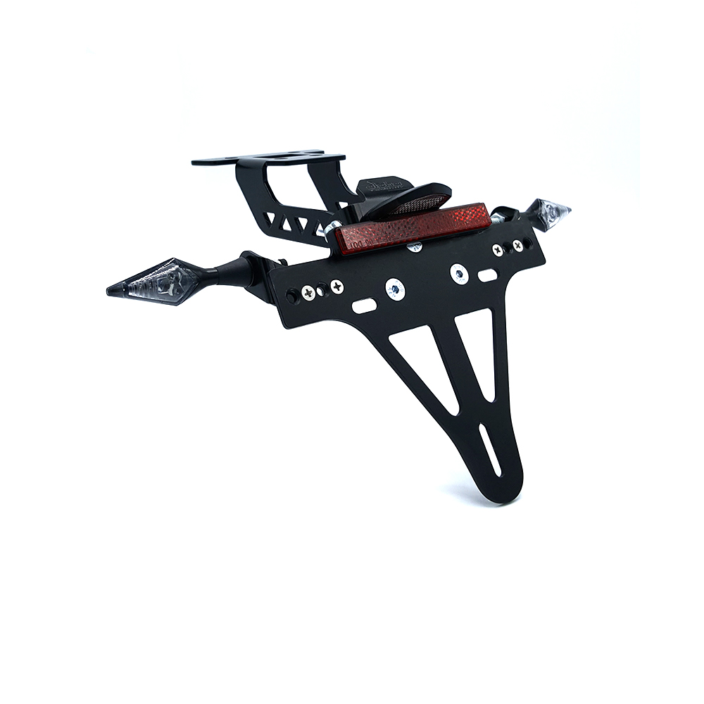 Kennzeichenhalter-Blinker-Kit XLED für Kawasaki Z650 und Ninja 650 Typ: ER650K / EX650M ab Modelljahr 2020 (Hinten)