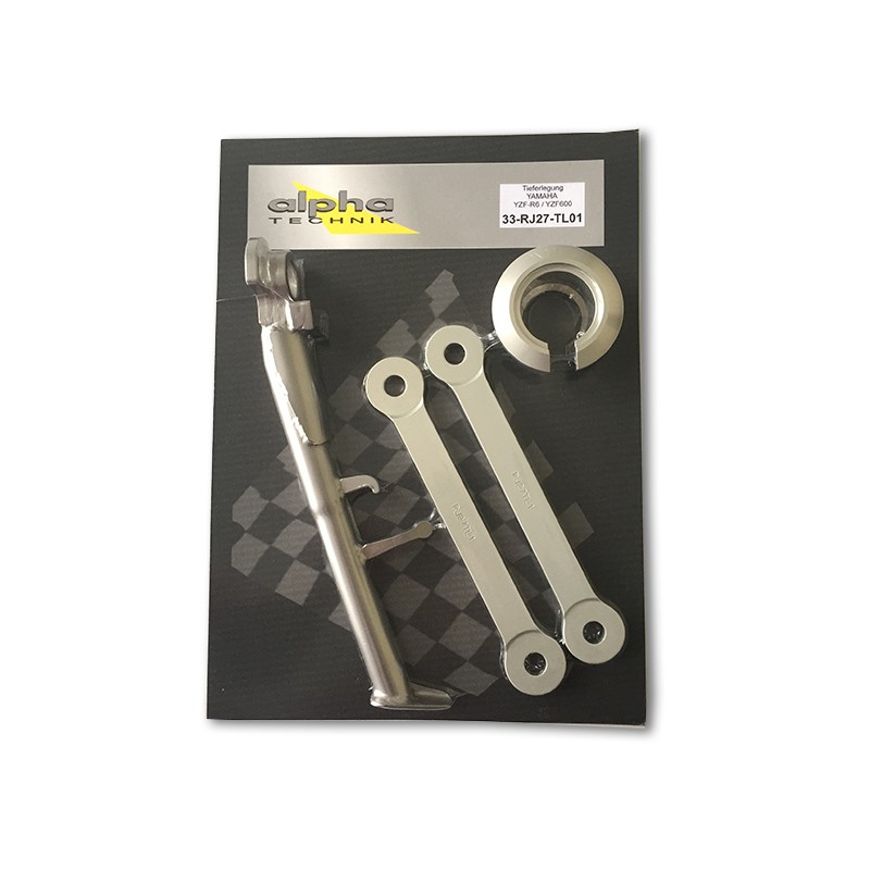 alpha Technik Tieferlegungssatz 35mm für Yamaha YZF-R6,YZF600; Typ RJ27; Modelljahr 2017-
