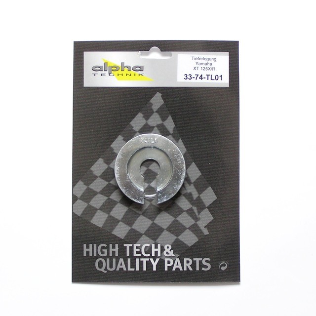 alpha Technik Tieferlegungssatz 25mm Yamaha XT125X,R; Typ 74; Modelljahr 2005-