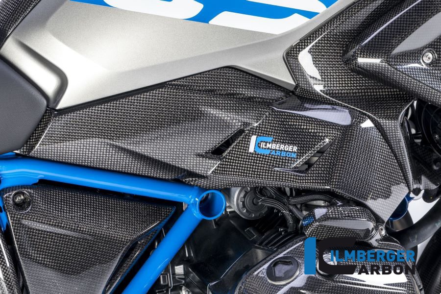 Ilmberger Carbon Tankabdeckung unten rechts