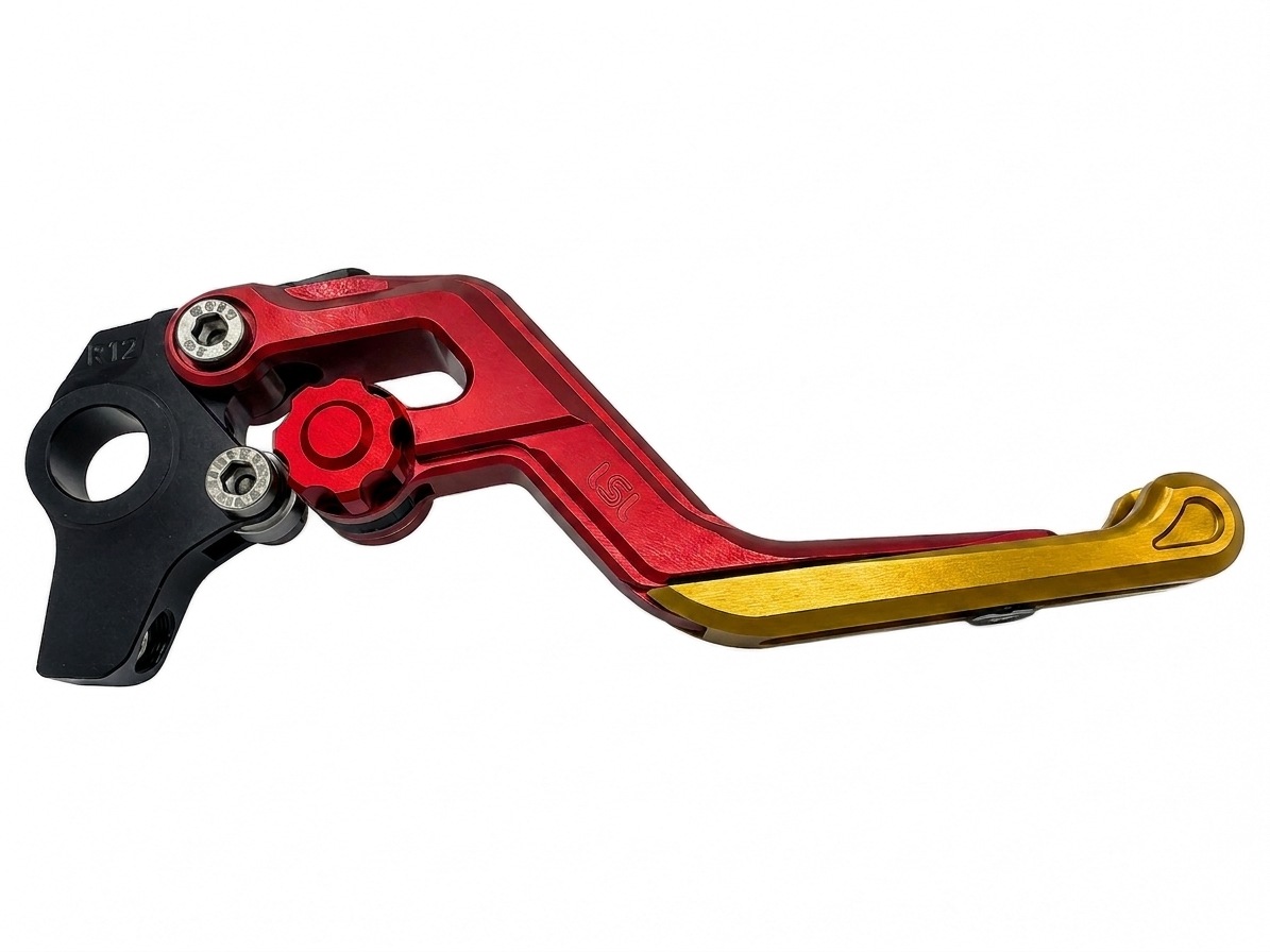 LSL ERGONIA Bremshebel R12 Rot/Rot/Gold