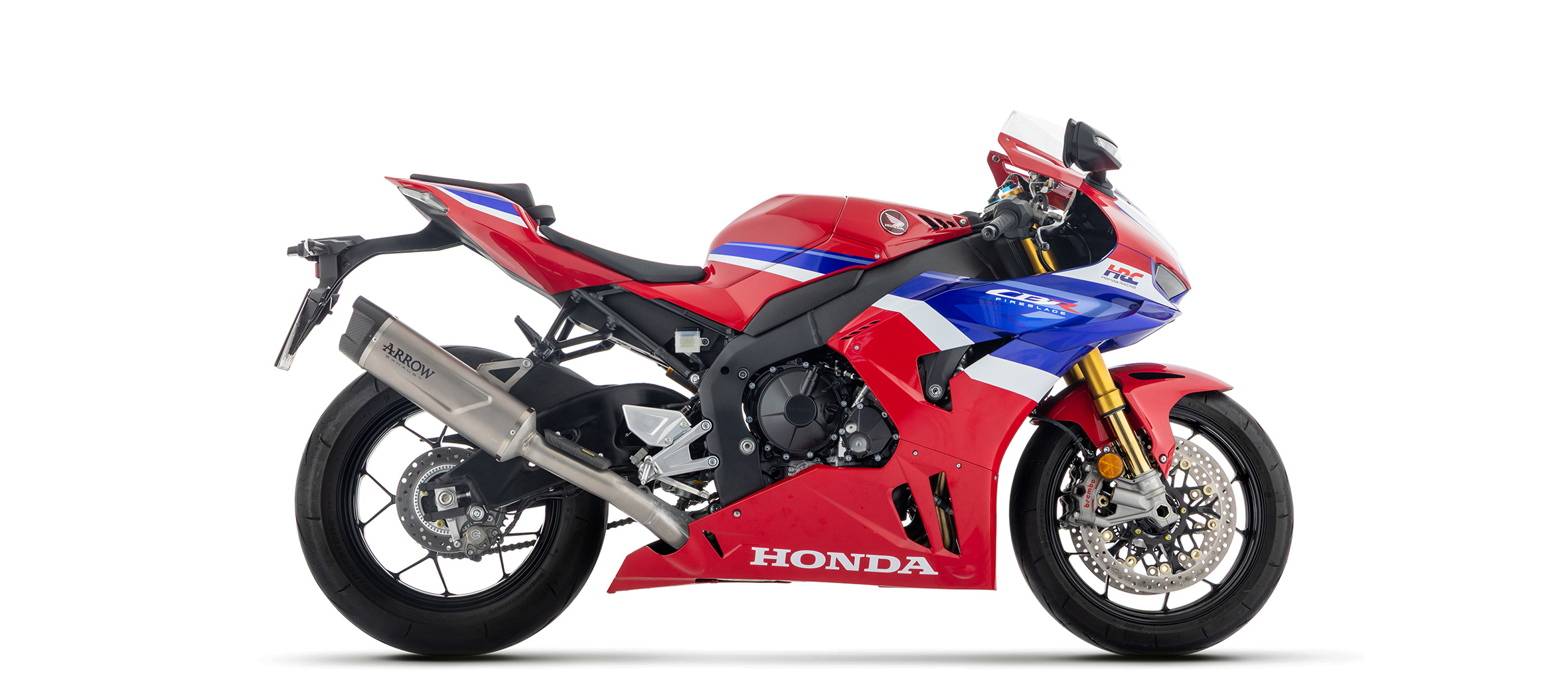 ARROW COMPETETION Komplettanlage mit Indy Race Evo Endschalldämper für Honda CBR1000RR-R SC82 Modelljahr 2025-