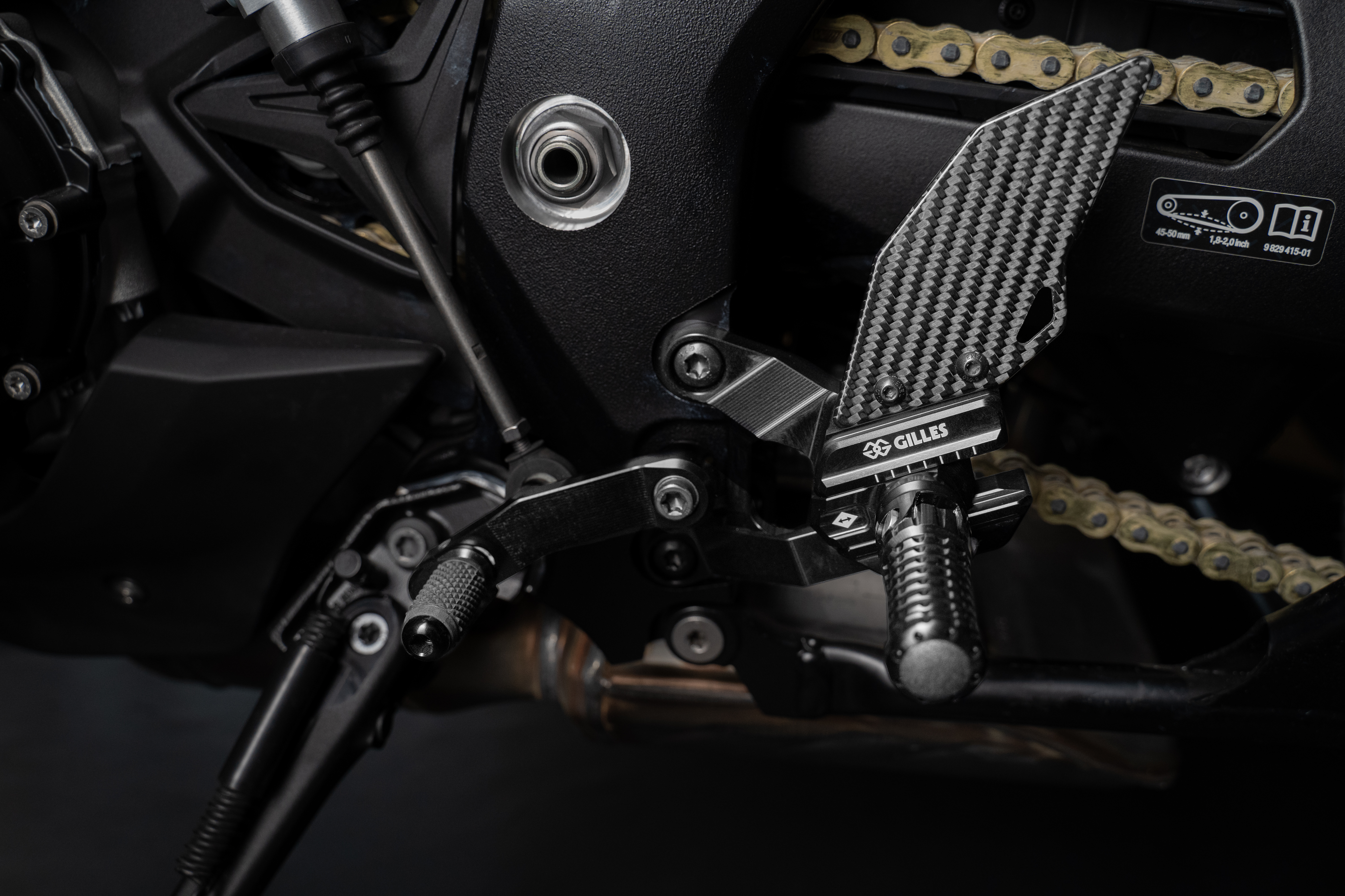 GILLES VCR Fußrastenanlage für BMW S1000XR 2020-, M1000XR 2023-