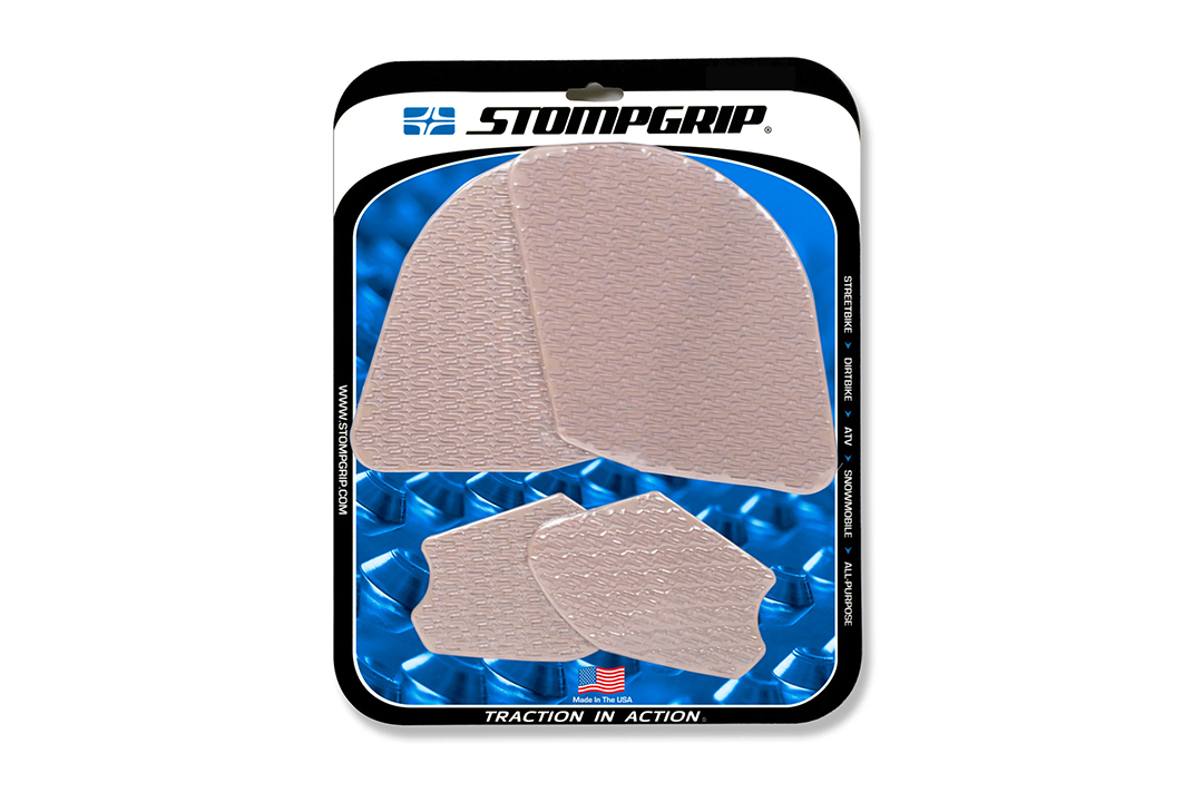 Stompgrip Tank Pad klar, Icon, Streetbike Tank Kit für Panigale V4 (R, S, SP) und Streetfighter V4 (S, SP)