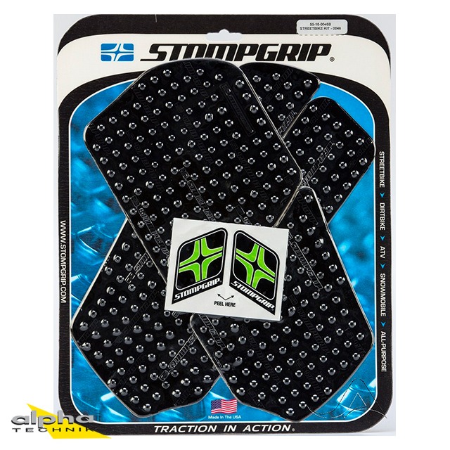 Stompgrip schwarz, Volcano, für Kawasaki 1400 GTR, 2010-1