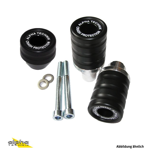 Sturzpad-Kit für Honda CB1000R (SC60) 2008-17 schwarz