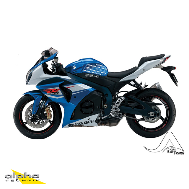 Stompgrip schwarz, Volcano, für Suzuki GSX-R1000, 2009-2016