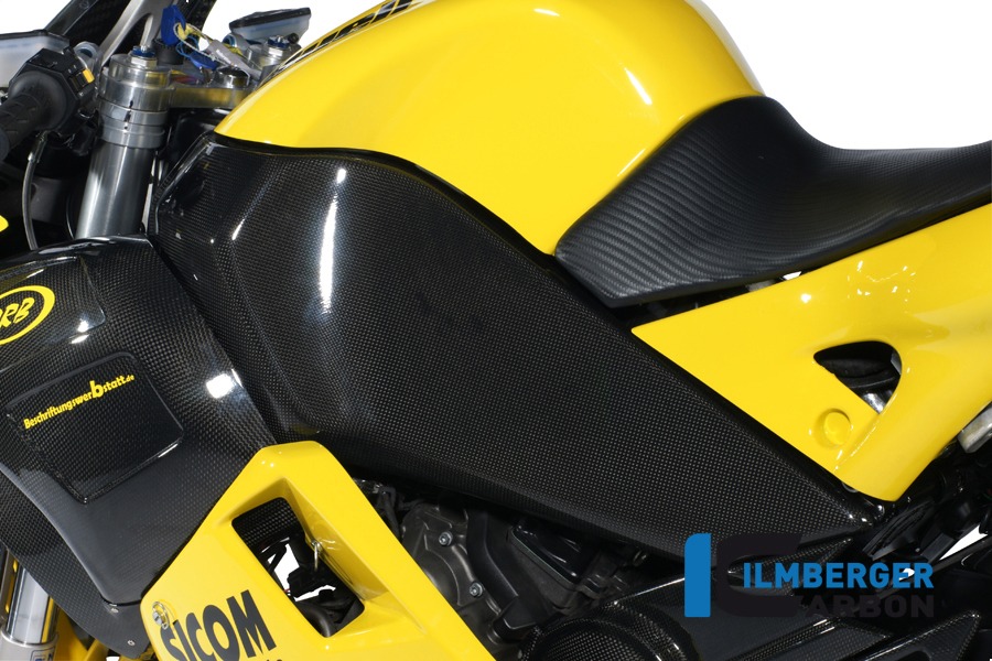 Ilmberger Carbon Rahmenabdeckung links, Carbon