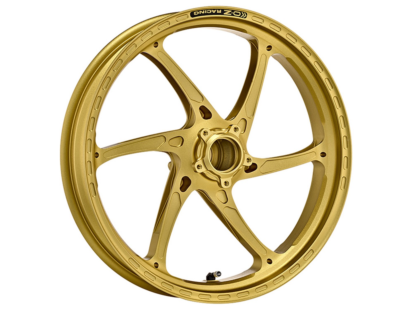 OZ Gass RS-A Aluminium hinten in goldfarben matt für Aprilia RS 660, 2021-2022