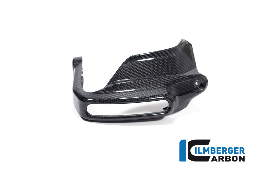 Ilmberger Carbon Handprotektor groß mit Blinkeraufnahme rechts, glänzend, BMW R1300GS 2023-