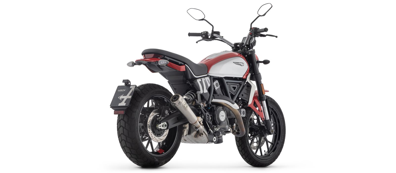 ARROW Auspuff PRO-RACE Edelstahl für Ducati Scrambler 800, ab Modelljahr 2023-